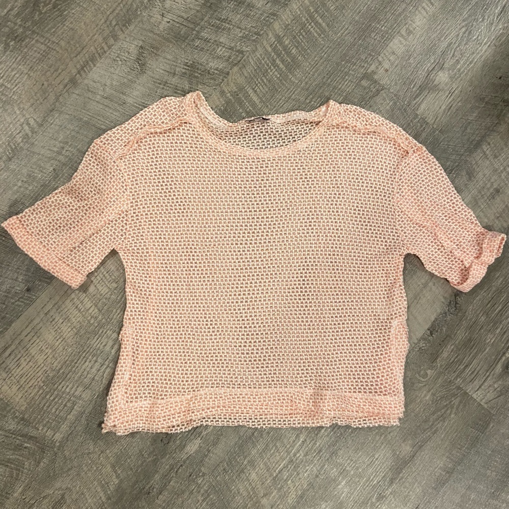 Light pink top